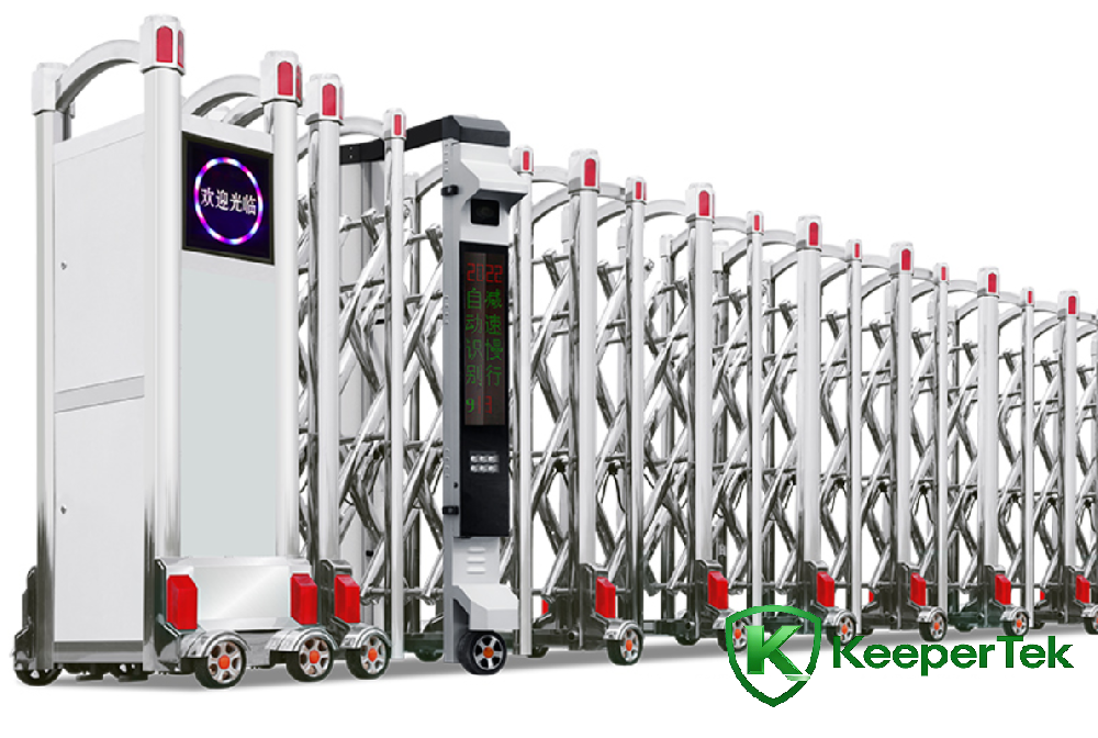 Elektriese teleskopiese deur met nommerplaatherkenning KT-QG05