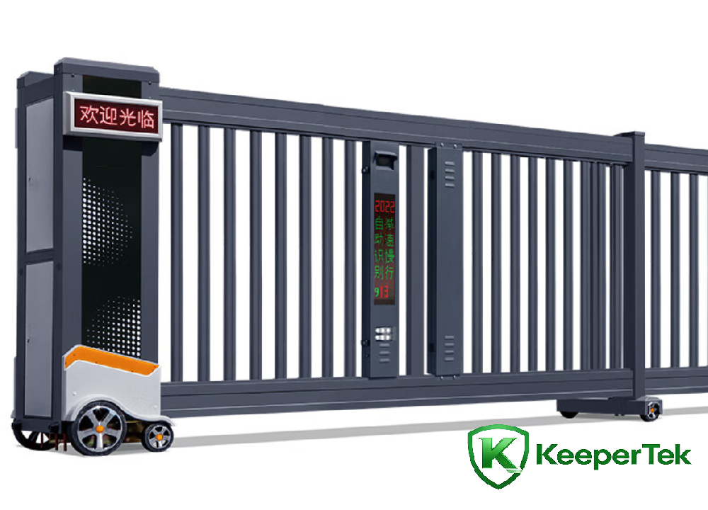Skuifdeur met nommerplaatherkenning KT-QG27
