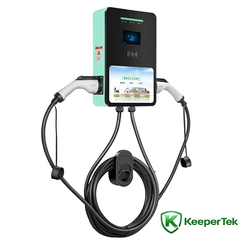 7KW/14KW vloerstaande enkel- en dubbelgeweer AC-laaistapel KT-HC06
